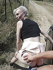 Granny makes a living on the streets at Swhores